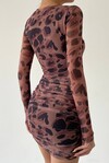Bilbao Leopard Tulle Dress