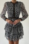 Hannah Leopard Print Dress