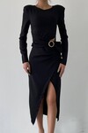 Lenora Belted Midi Dress