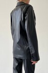 Gloria Leather Suit with Jacket