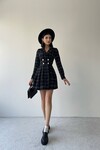Mabel Patterned Mini Dress