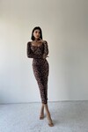 Leopard Patterned Dress