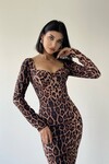 Leopard Patterned Dress