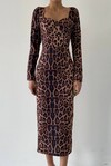 Leopard Patterned Dress