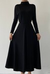 Dina Turtleneck Midi Dress