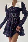 Dreamy Rope Detailed Mini Dress