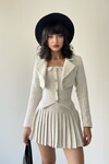 Tweed Suit with Carmilla Jacket