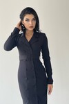 Davian Belted Trench Coat