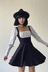 Laure Detailed Mini Dress