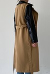Renzo Camel Trench Coat