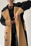 Premium Belted Stash Coat with Pocket Detail