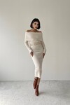 Marisco Madonna Collar Knitwear Dress