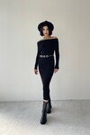 Marisco Madonna Collar Knitwear Dress