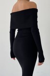 Marisco Madonna Collar Knitwear Dress