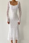 Porter White Lace Dress
