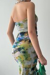 Blooming Strapless Dress