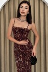 Dena Leopard Dress