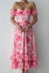 Duffy Floral Detailed Dress
