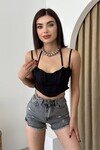 Elix Strappy Bustier Crop