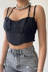 Elix Strappy Bustier Crop