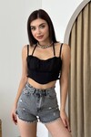 Elix Strappy Bustier Crop