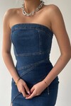 Eloise Jean Strapless Dress