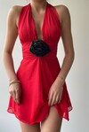 Flamel Rose Accessory Dress
