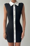 Karina Collar Detail Dress