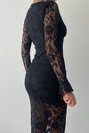 Lively Lace Midi Dress