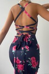 Masella Backless Rope Strap Dress