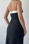 Mielle Strapless Dress with Pocket Detail