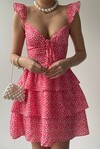 Pink Flounce Dress