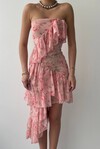 Rose Strapless Dress