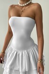 Vosges Strapless Mini Dress