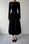 Arnas Oval Gathered Dress