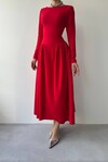 Arnas Oval Gathered Dress