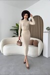 Avila Turtleneck Knitwear Dress