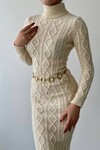 Avila Turtleneck Knitwear Dress