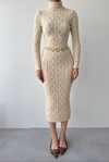 Avila Turtleneck Knitwear Dress