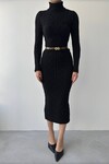 Avila Turtleneck Knitwear Dress