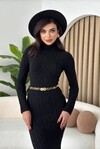 Avila Turtleneck Knitwear Dress