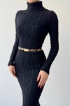 Avila Turtleneck Knitwear Dress