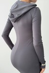 Capped Hooded Dress