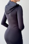 Capped Hooded Dress