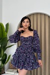 Carisa Floral Mini Dress