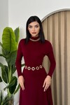 Dina Turtleneck Midi Dress