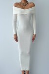 Emden Boat Neck Dress