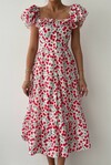 Cherry Midi Dress