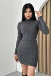 Livorna Turtleneck Mini Dress