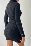 Livorna Turtleneck Mini Dress